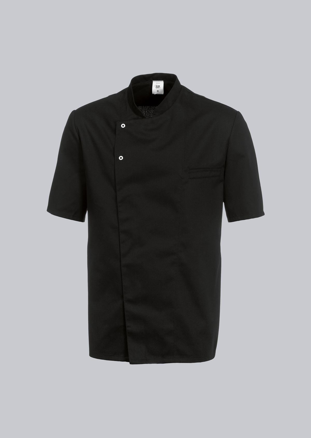1548-400-32_BP® Chef's jacket 1/2 sleeve_black_Cover Image