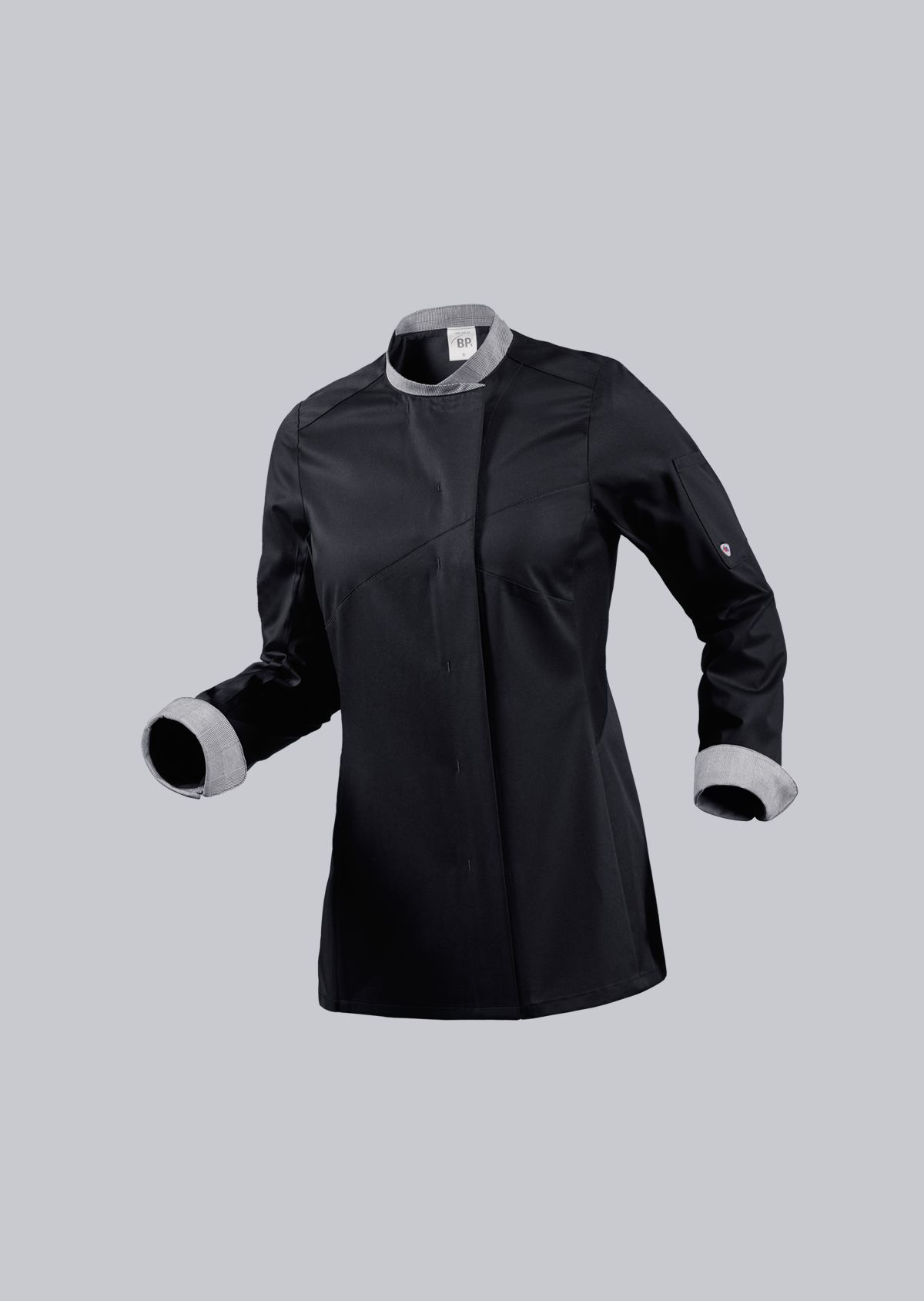 1592-435-32_BP® Women's chef's jacket_black_Cover Image