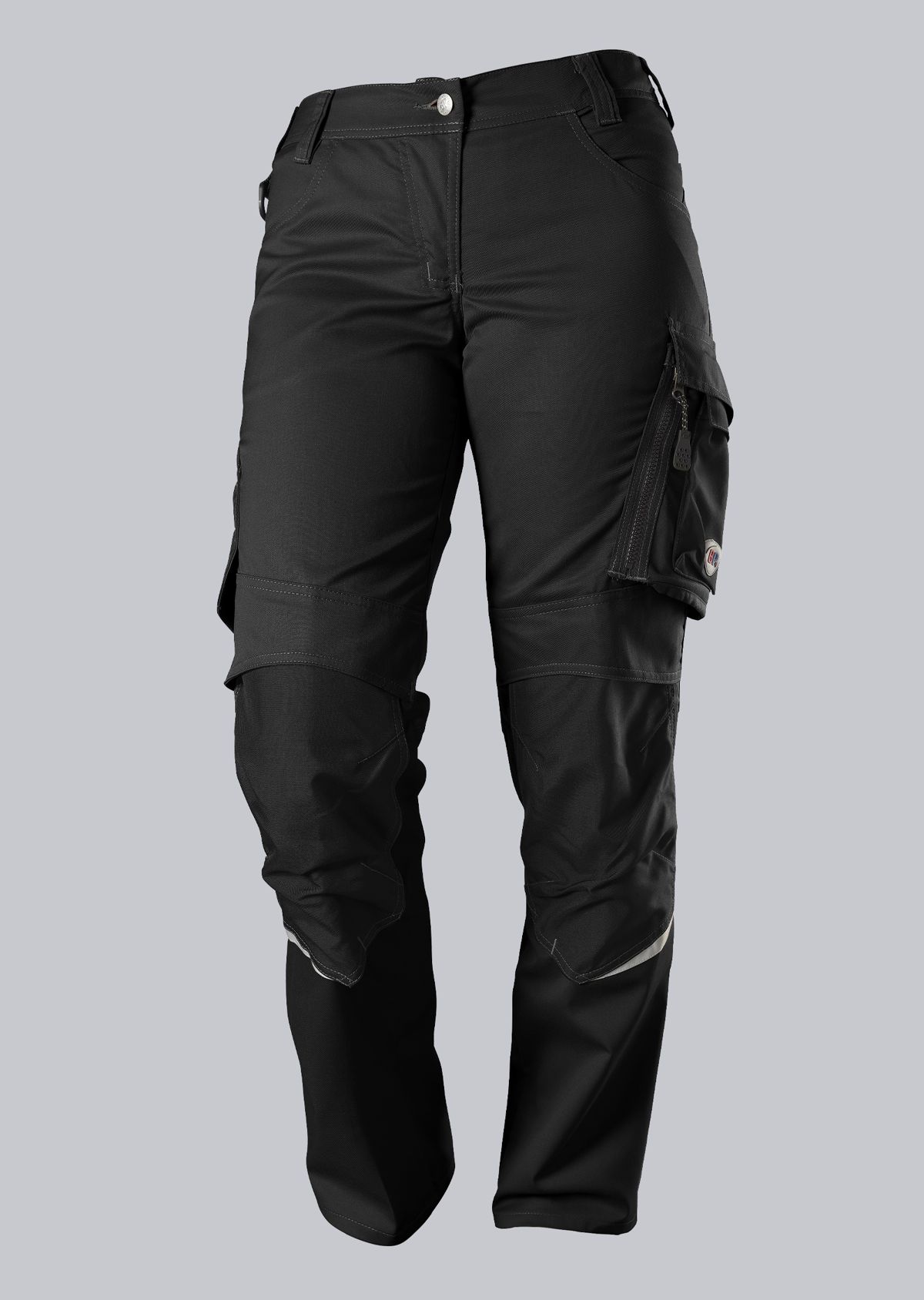 1999-570-0032_BP® Women’s lightweight work trousers with knee pad pockets_black_Cover Image